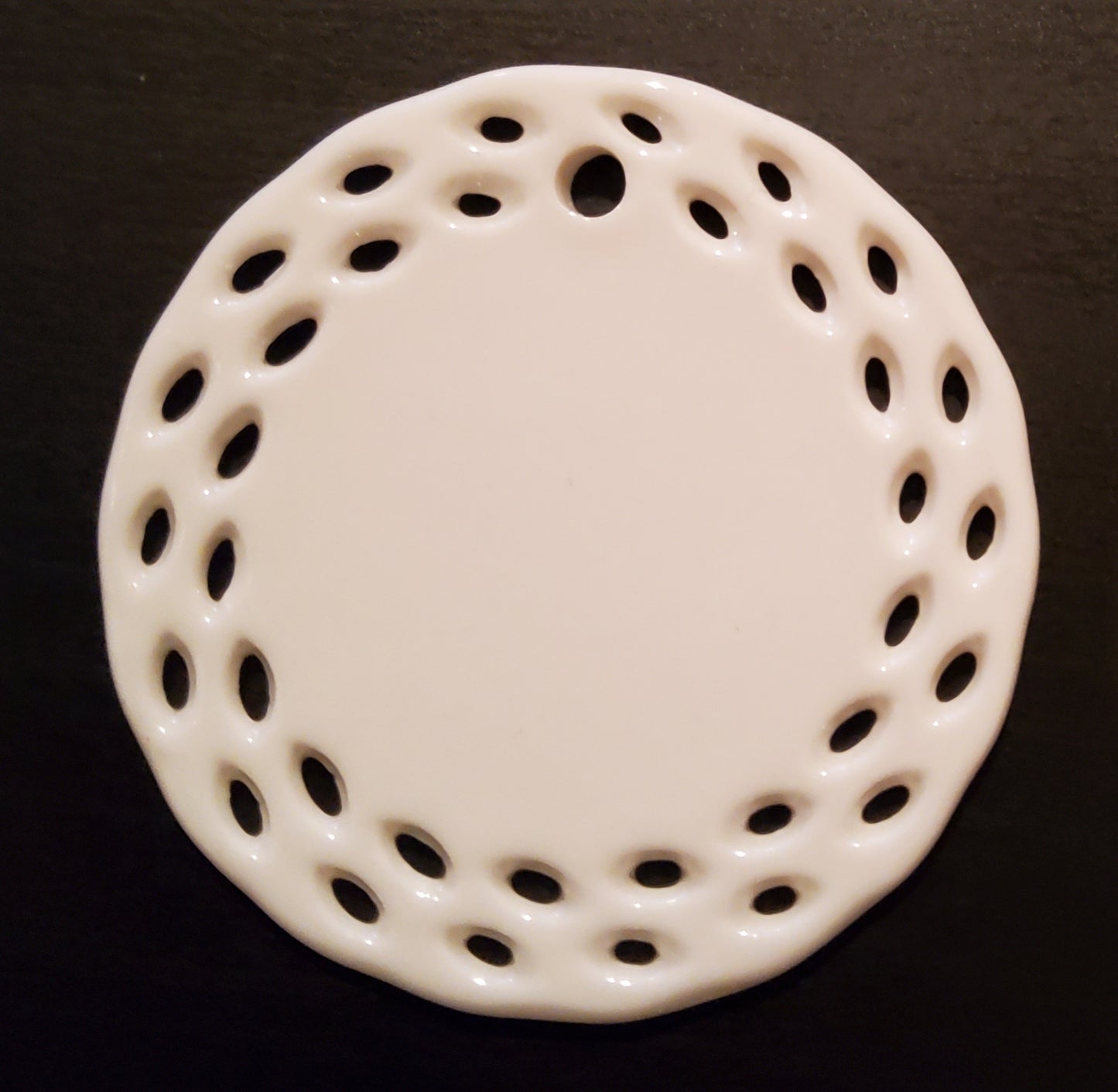 Ceramic Ornament - Round Designed