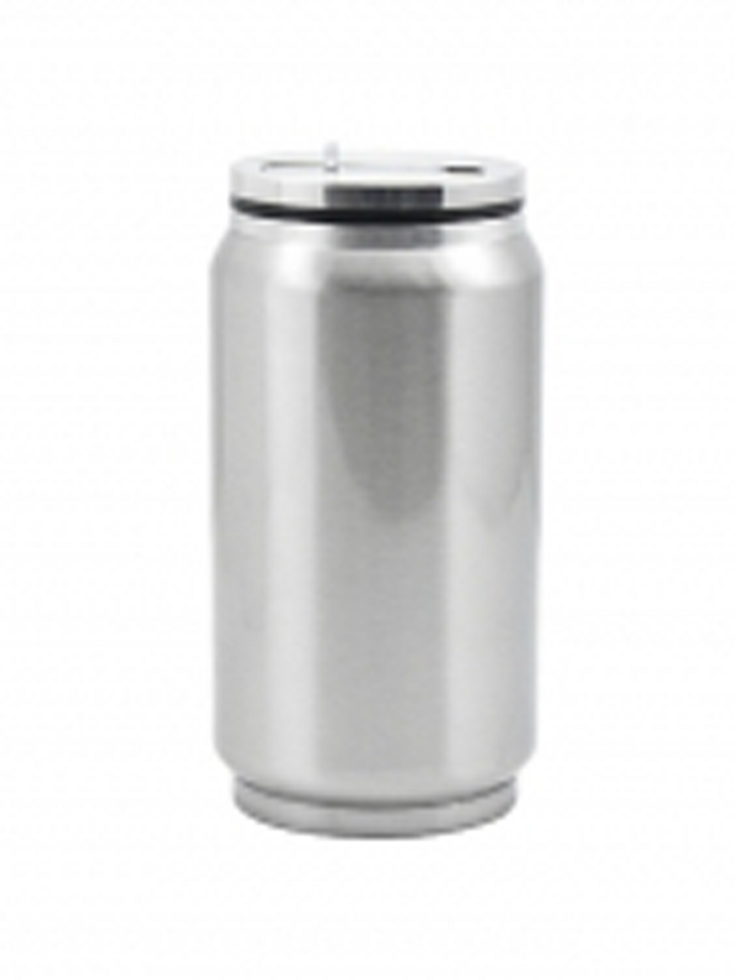 11.8oz / 350ml Stainless Steel Soda Can - Silver