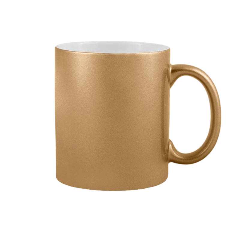 Ceramic Gold mug-11oz