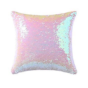 Sequin Pillow Case Square - Mermaid