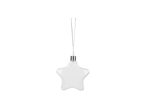 Plastic Hanging Ornament - Star