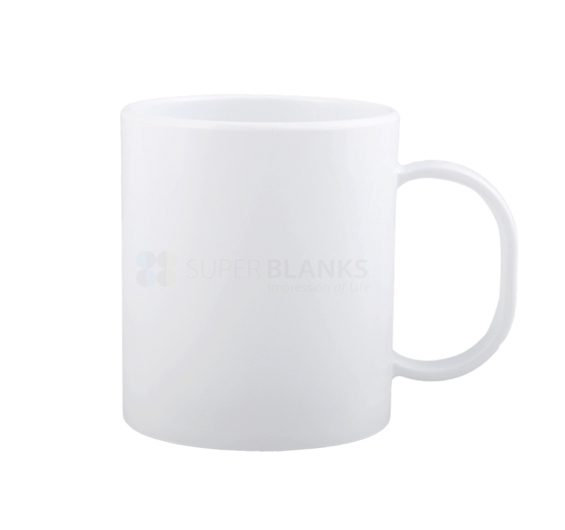 11 oz Polymer White Mug