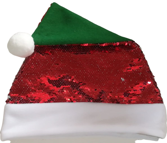 Santa Cap - Sequin