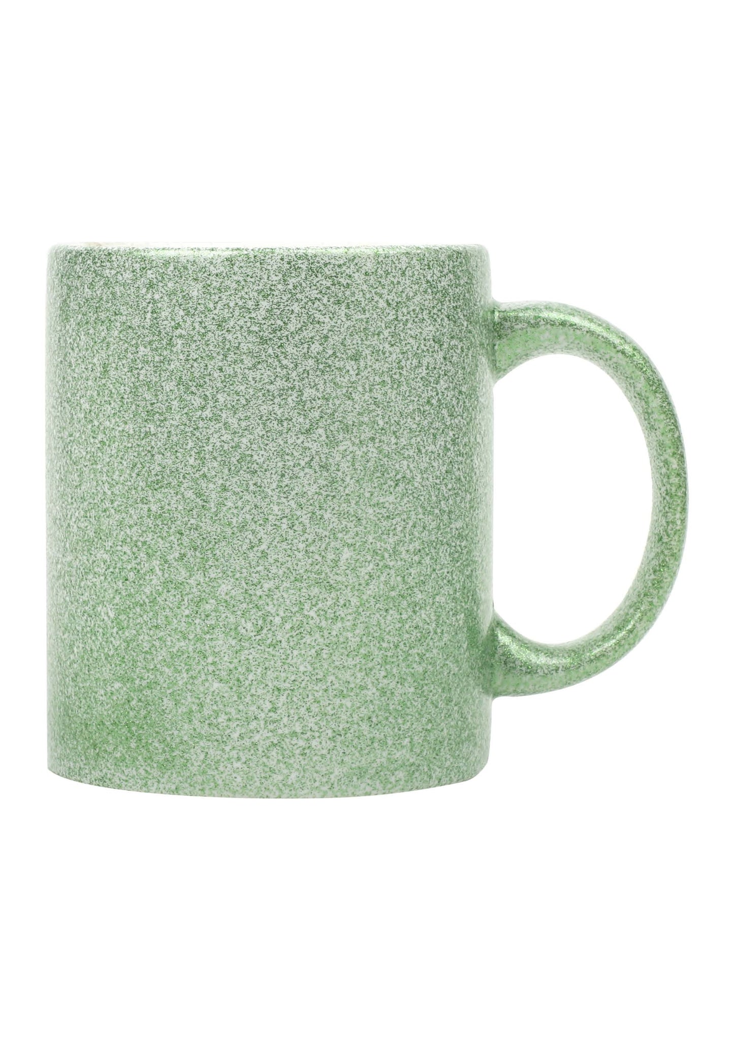 Ceramic Sparkle Green mug-11oz