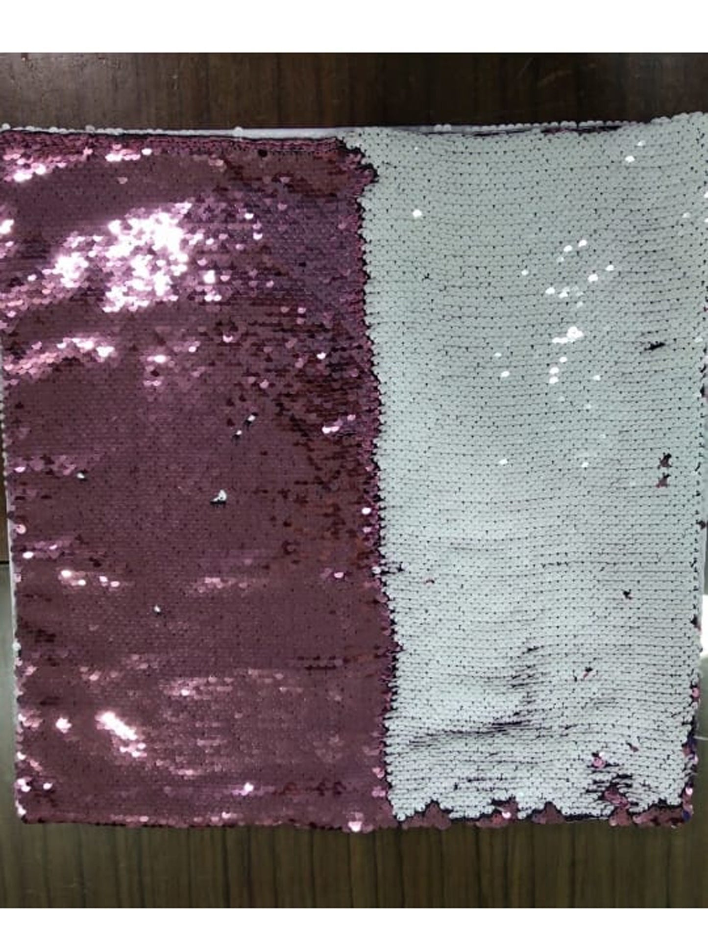 Sequin Pillow Case Square - Pink