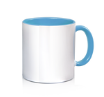 Ceramic 3 Tone Mug - Light Blue - 11oz