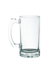 16 oz Glass Beer Mug- Clear