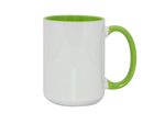 Ceramic 3 Tone Mug - Light Green - 15oz