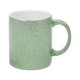 Ceramic Sparkle Green mug-11oz