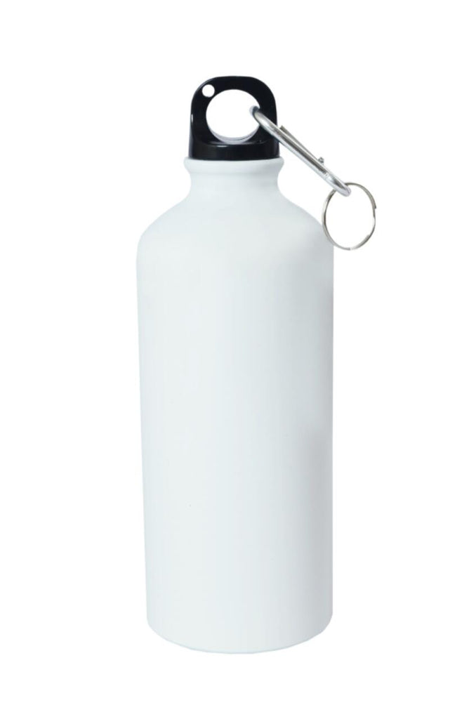 Water Bottle, 25.4 fl oz (750 ml ), White Stainless Steel, In stock!