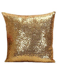 Sequin Pillow Case Square - Golden